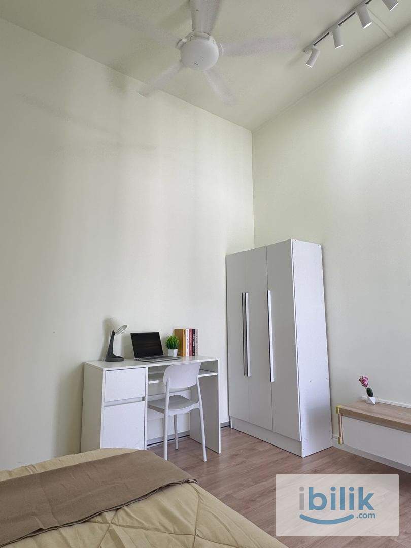 🔥Dian Residency, Seksyen 13 Double Single Room with Balcony🔥Fully Furnish NEW Aircond Wardrobe - Image 3
