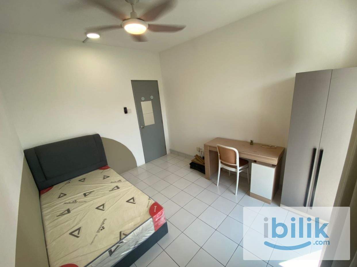 Middle Spacious Room For 1 pax [New Bed Set] @ Kiara Kasih Condo Near publika - Image 1