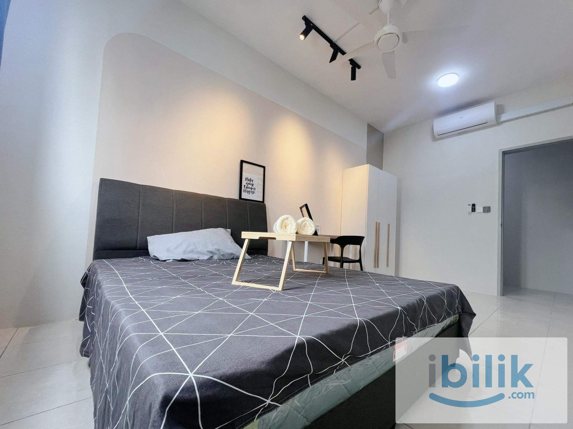 NEW MASTER ROOM (🚽)💯 FULLY FURNISHED🚶LRT Muhibbah 🏡 Platinum OUG Bukit Jalil - Image 4