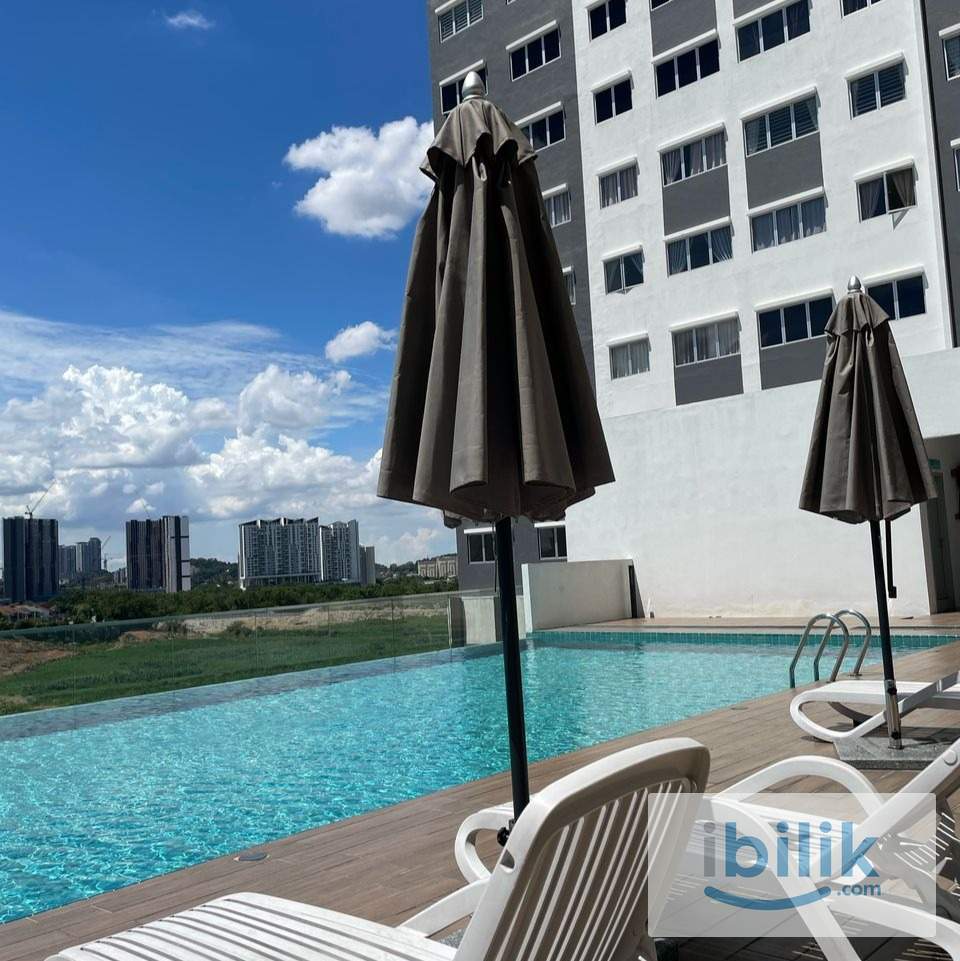NEW MASTER ROOM (🚽)💯 FULLY FURNISHED🚶LRT Muhibbah 🏡 Platinum OUG Bukit Jalil - Image 8
