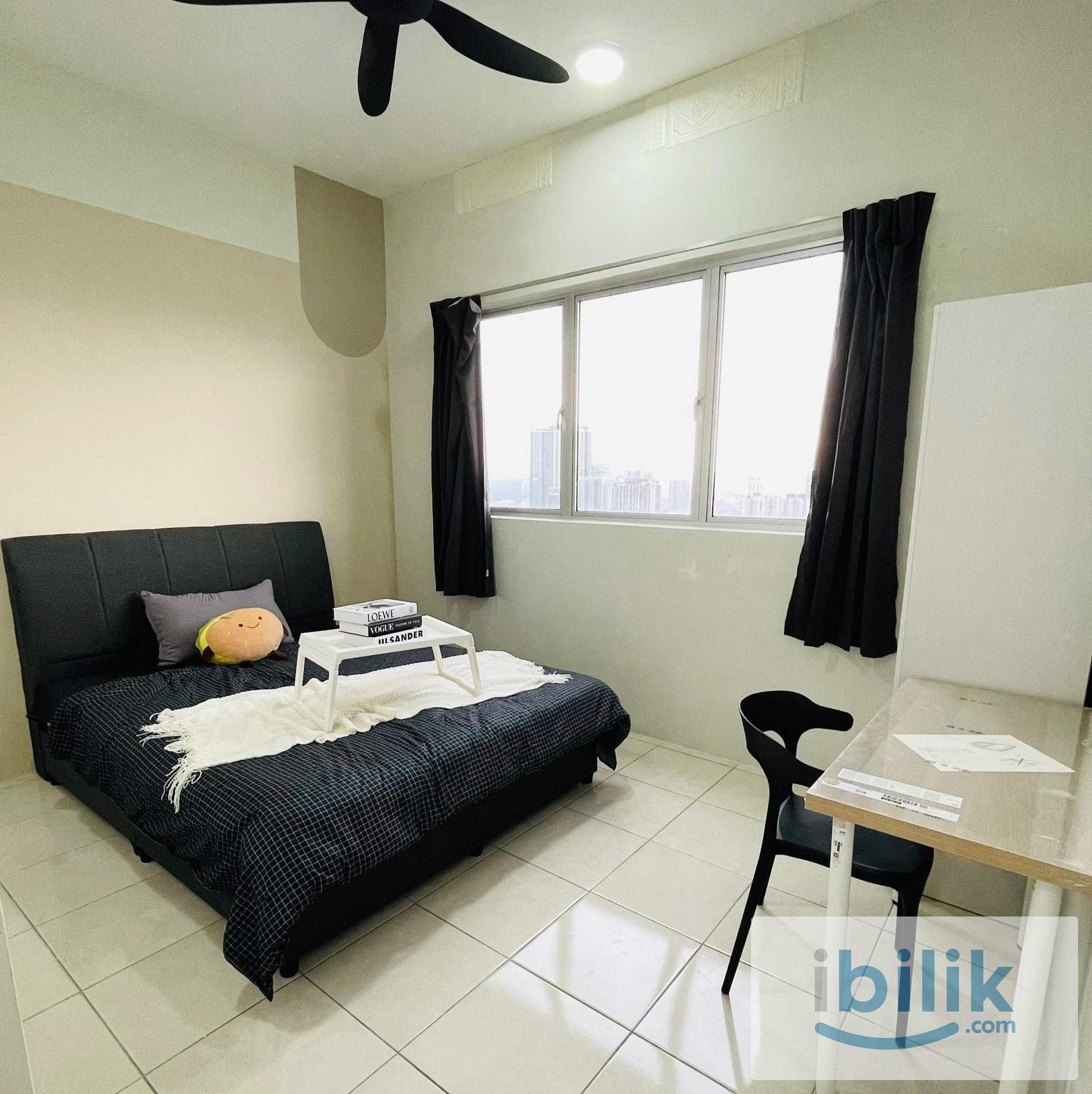 NEW MASTER ROOM (🚽)💯 FULLY FURNISHED🚶LRT Muhibbah 🏡 Platinum OUG Bukit Jalil - Image 9