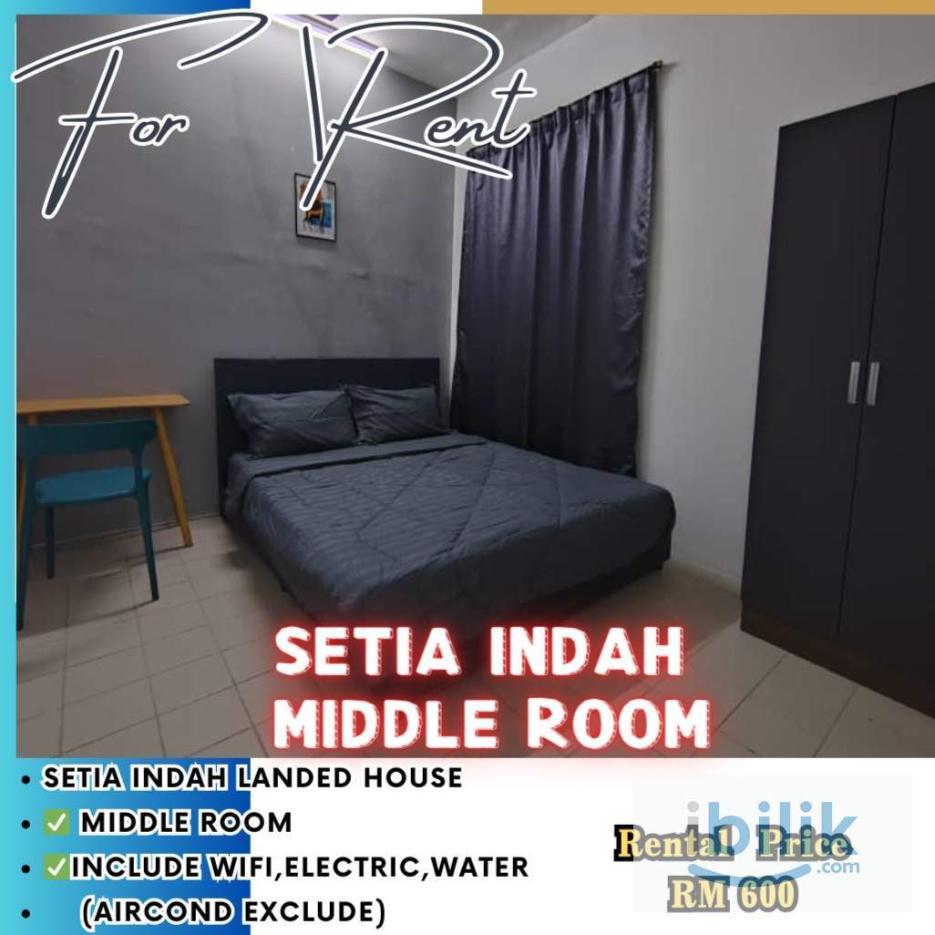Setia Indah Middle Room For Rent (No Agent Fee) - Image 1