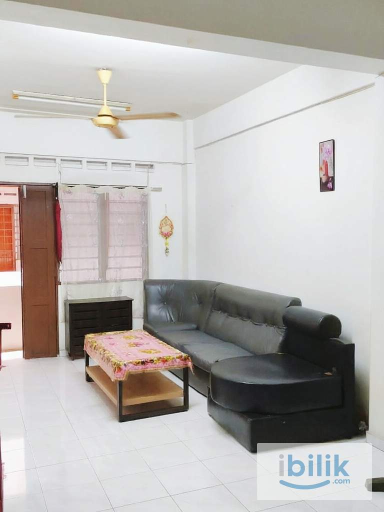 Bilik Tidur Untuk Disewa di Rumah Pangsa Emas Muar Tingkat 1 RM350/sebulan termasuk air dan api - Image 3