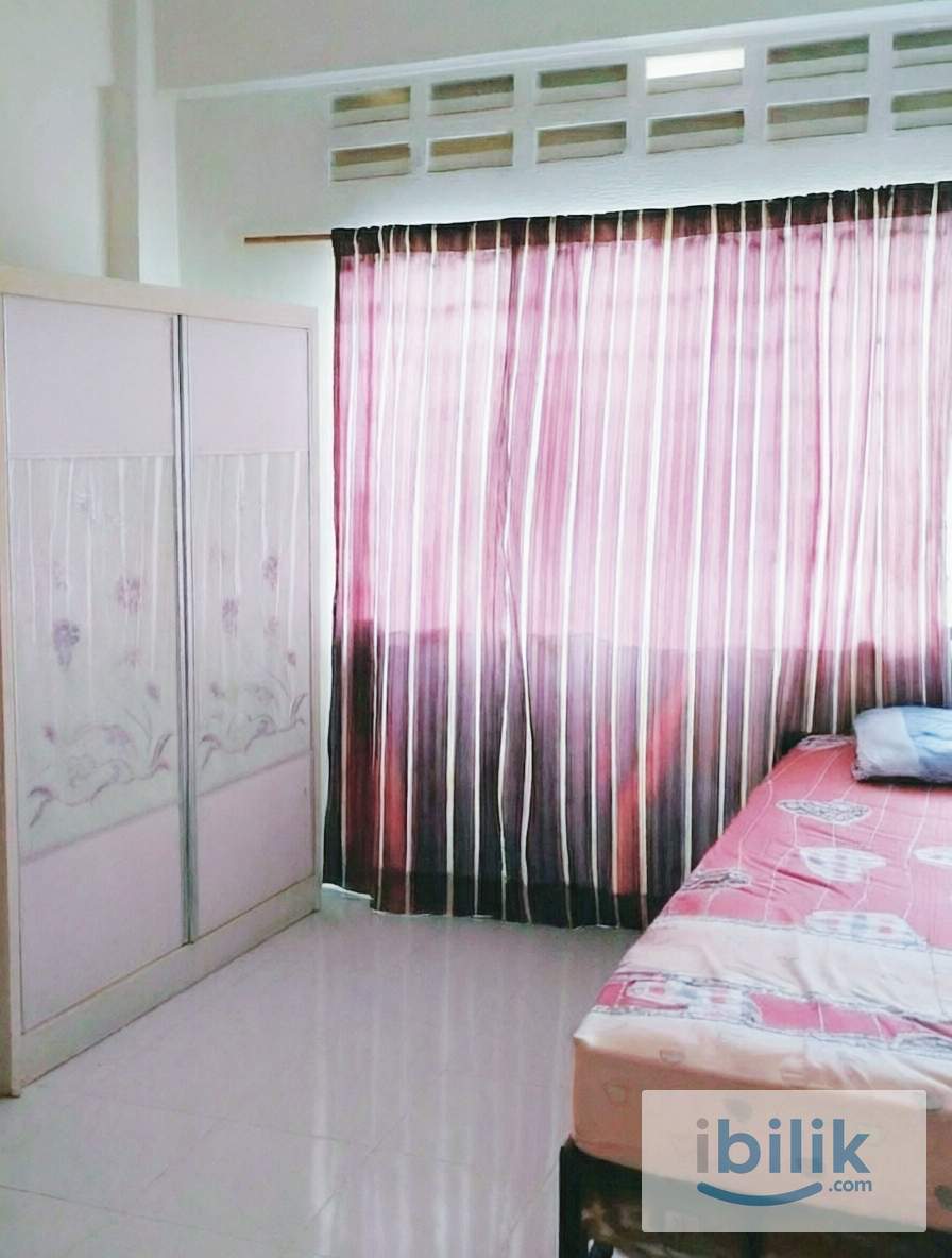 Bilik Tidur Untuk Disewa di Rumah Pangsa Emas Muar Tingkat 1 RM350/sebulan termasuk air dan api - Image 2