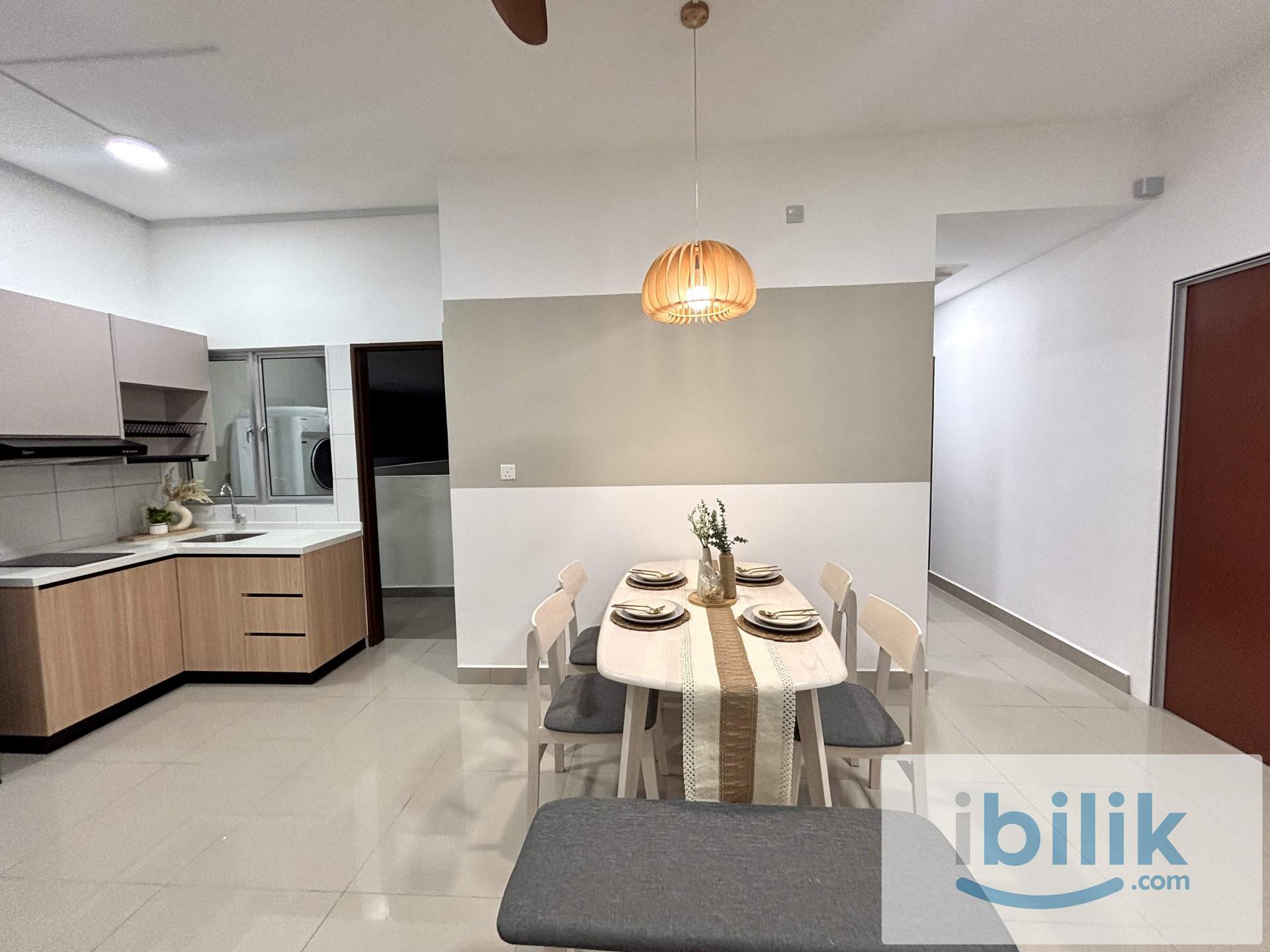 🛏️ PRIVATE SINGLE ROOM RM650 ONLY‼️ MIX GENDER UNIT IN MERCU JALIL NEAR LRT SRI PETALING🚆 - Image 5