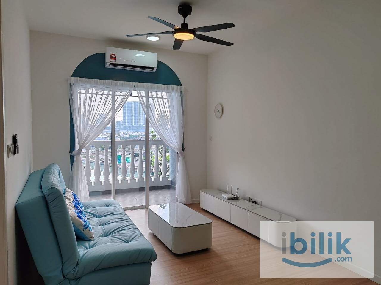 Stylish Retro-Chic Living @ Tuan 2egacy | 2BR Fully Furnished | Low Floor with Pool View - Image 1