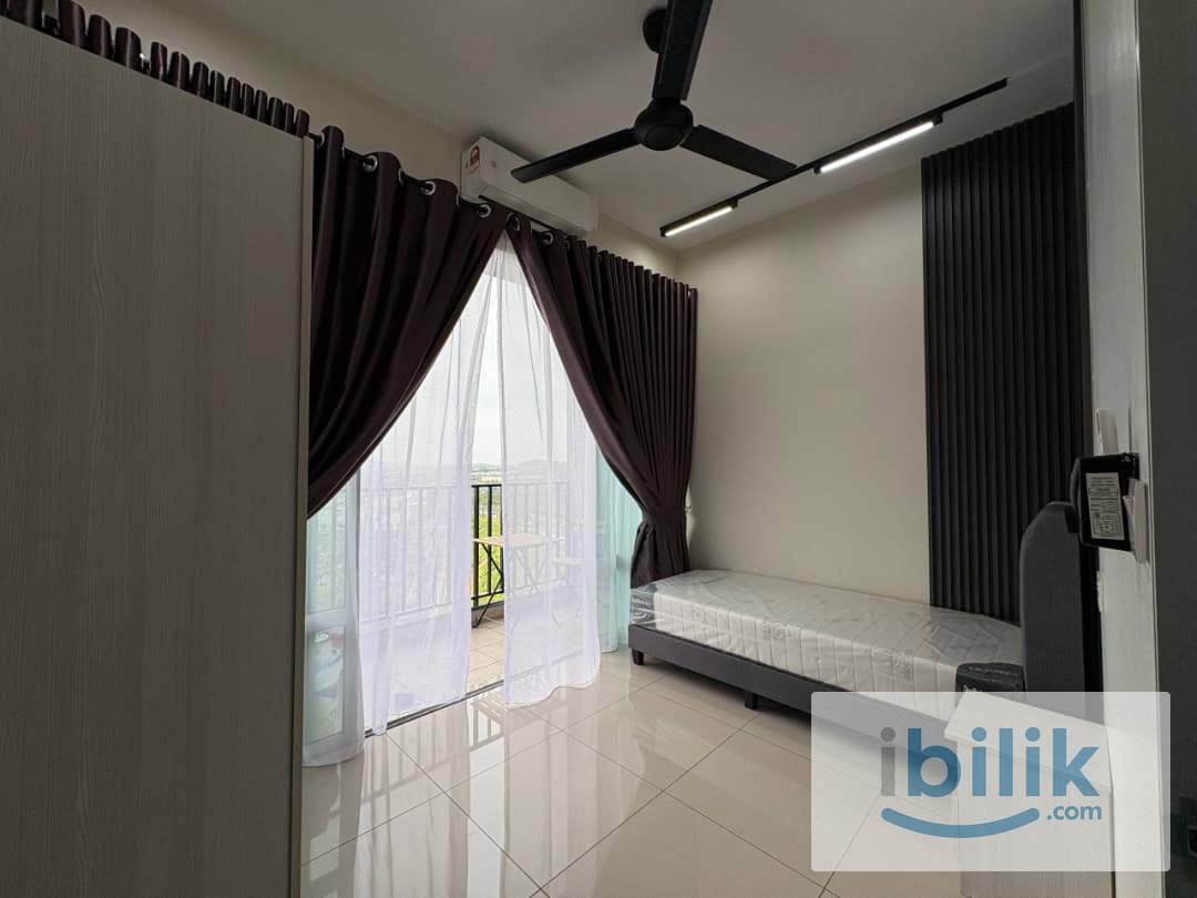 [NEAR PARADIGM MALL] Balcony room with A/C (Partition) for Rent at Greenfield Regency  - Image 4