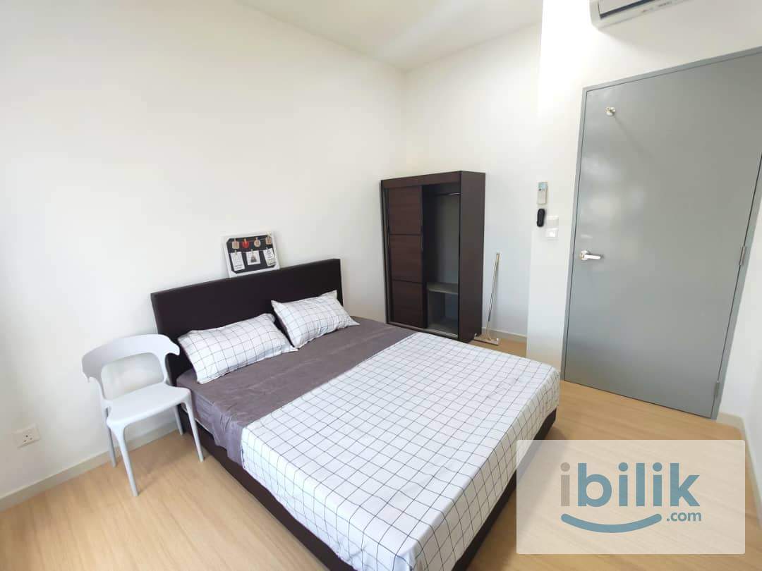 Fully-Furnished Master Room attached with Private Bathroom for Rent at M Luna Residence @ Kepong - Image 5