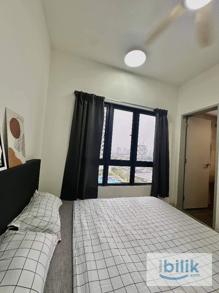 Fully-Furnished Master Room attached with Private Bathroom for Rent at M Luna Residence @ Kepong - Image 3