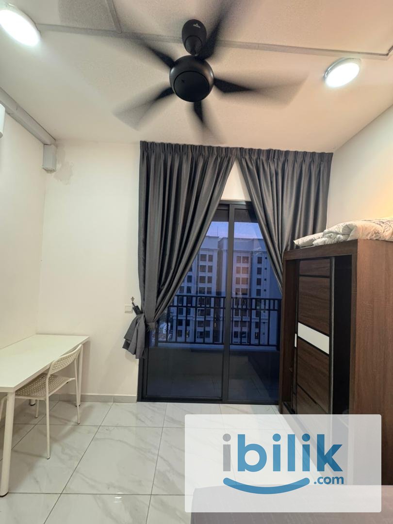 Fully Furnished Balcony room at Equine Residences Seri Kembangan - Image 3