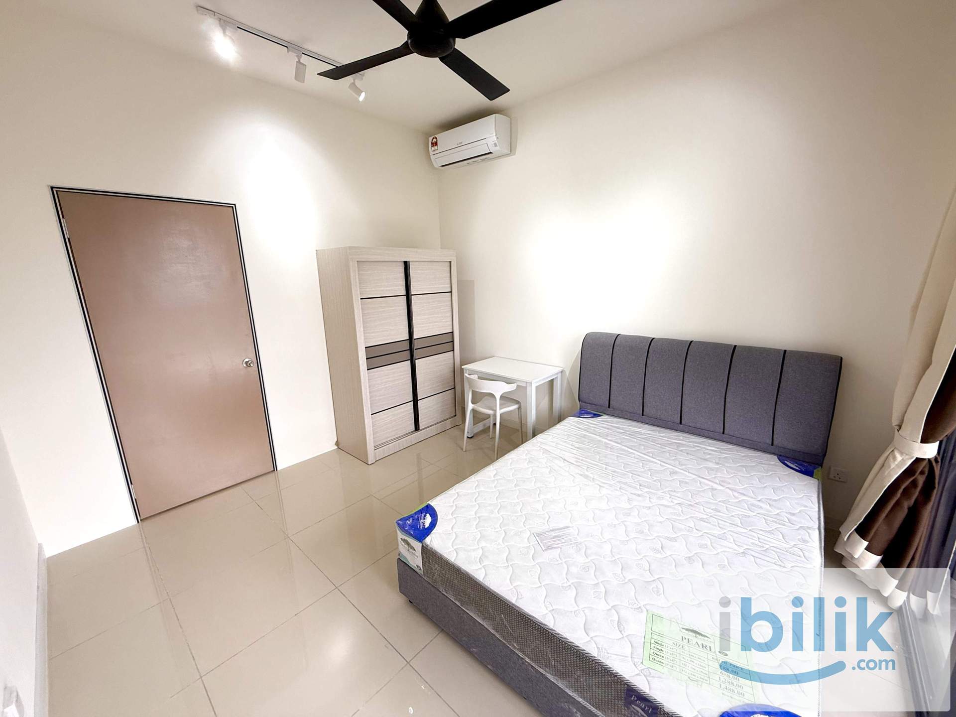 5 Min Walk to LRT Sri Rampai, 6 Stops to KLCC, Brand New Balcony Room - Image 2