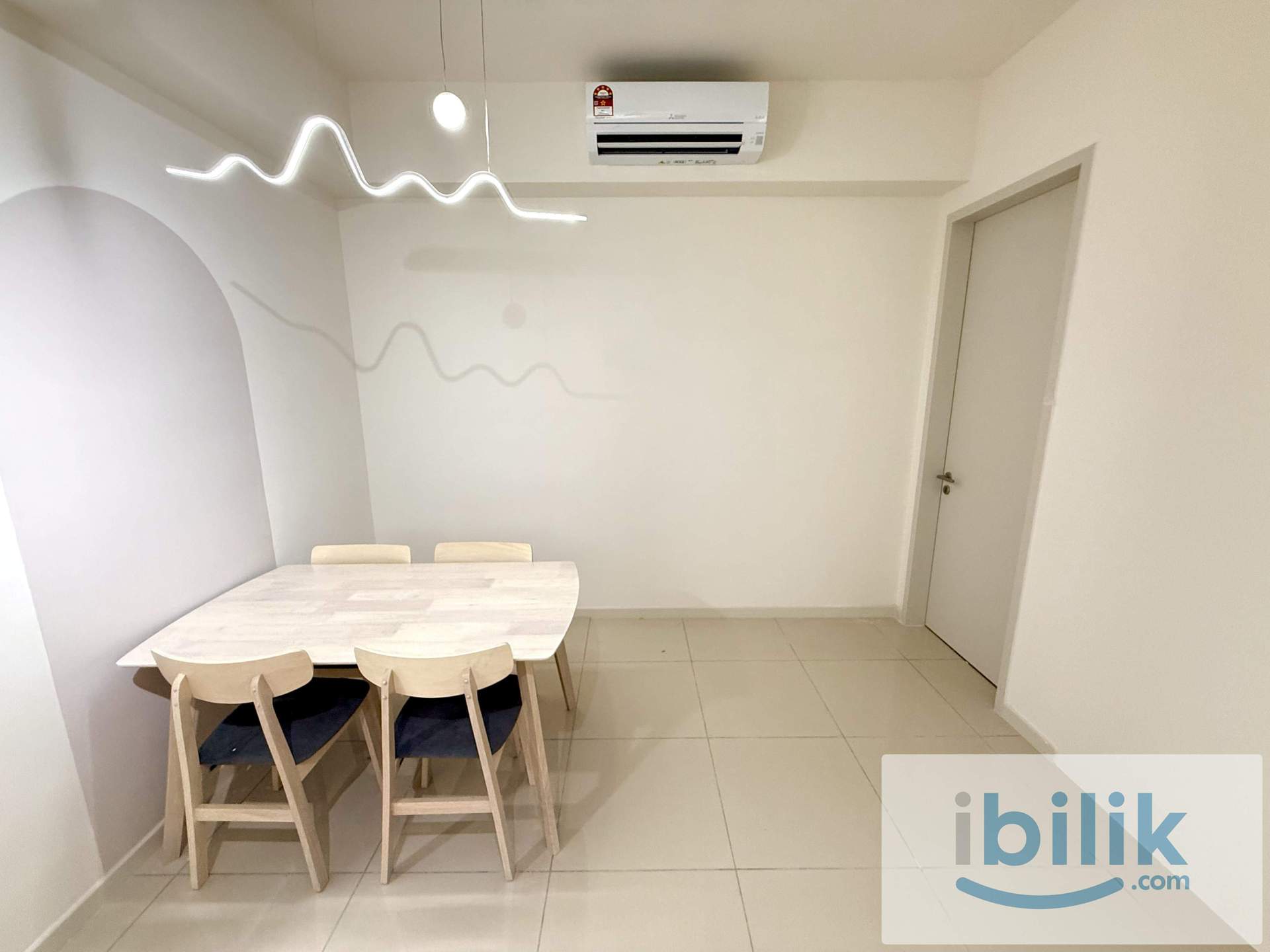 5 Min Walk to LRT Sri Rampai, 6 Stops to KLCC, Brand New Balcony Room - Image 7