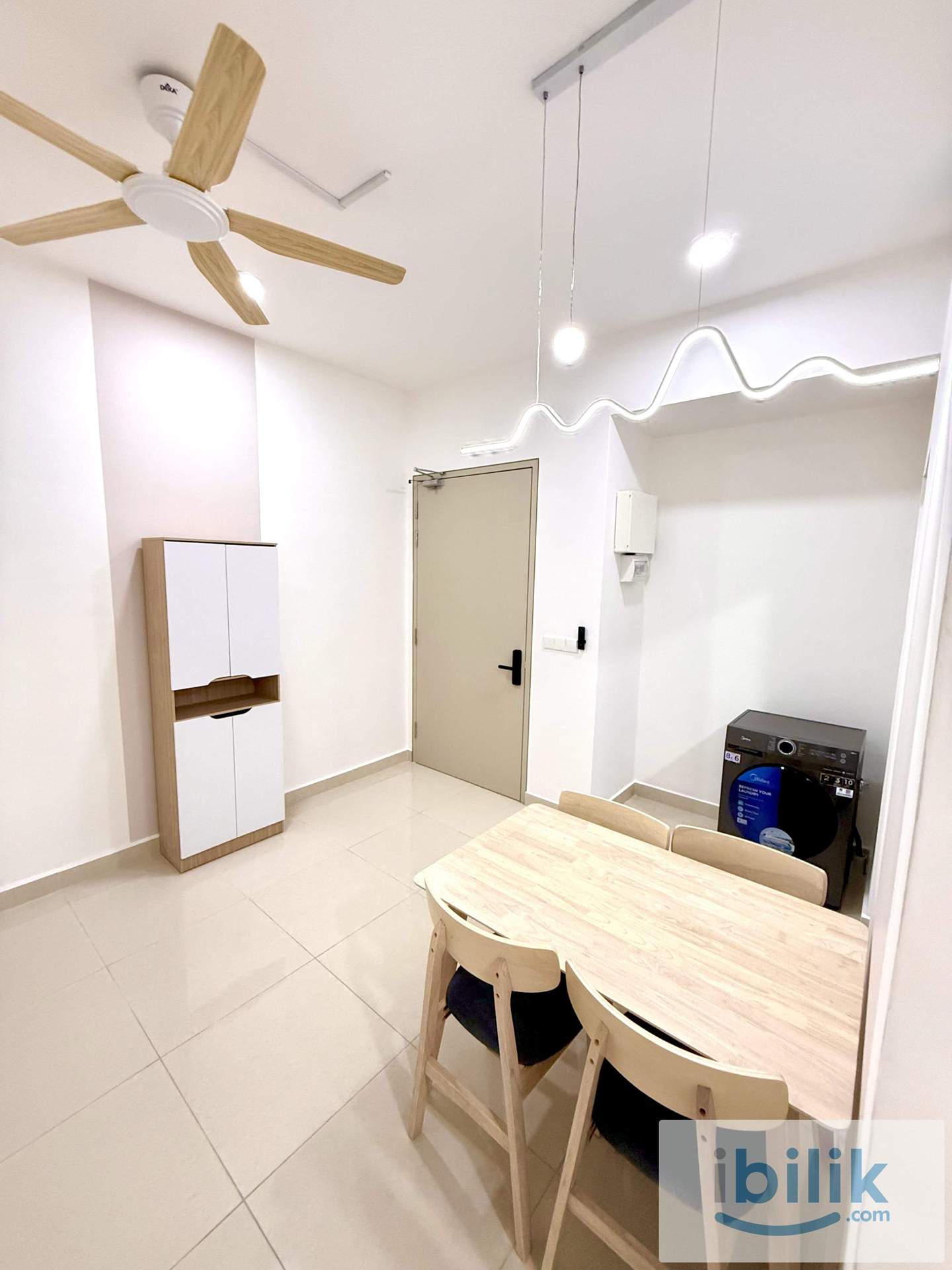 Female Unit, Fully Furnished Balcony Room, 1 Min Walk LRT Sri Rampai!  - Image 6