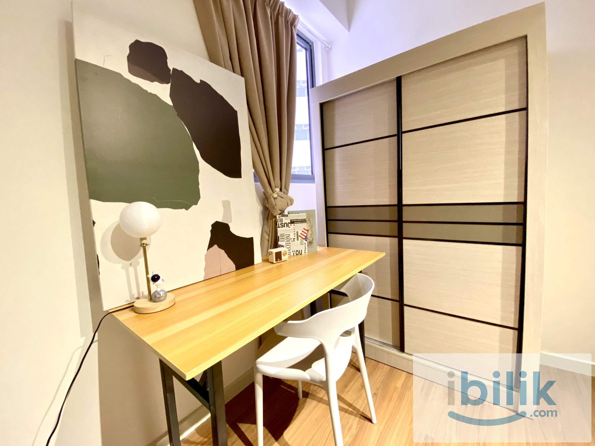 7 Min Walk MRT & LRT Maluri, Fully Furnished Small Room, Ready Move In - Image 4