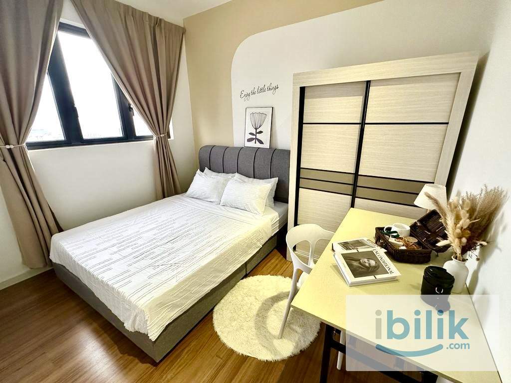 7 Min Walk to MRT & LRT Maluri, Fully Furnished Medium Room - Image 2