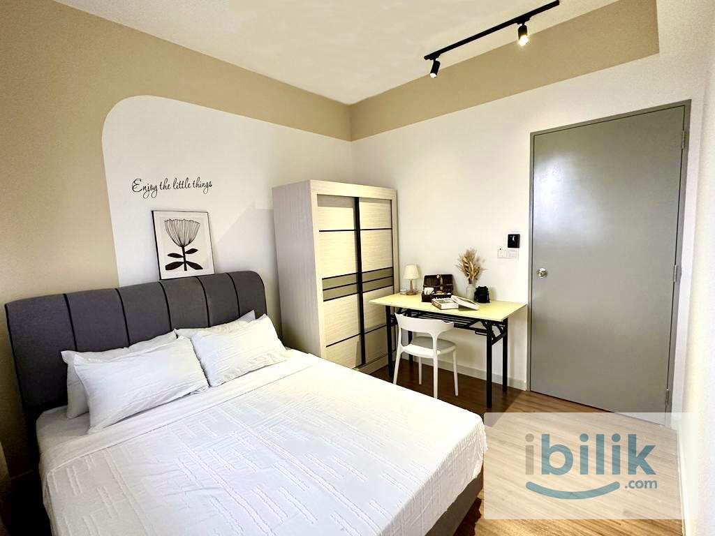7 Min Walk to MRT & LRT Maluri, Fully Furnished Medium Room - Image 1