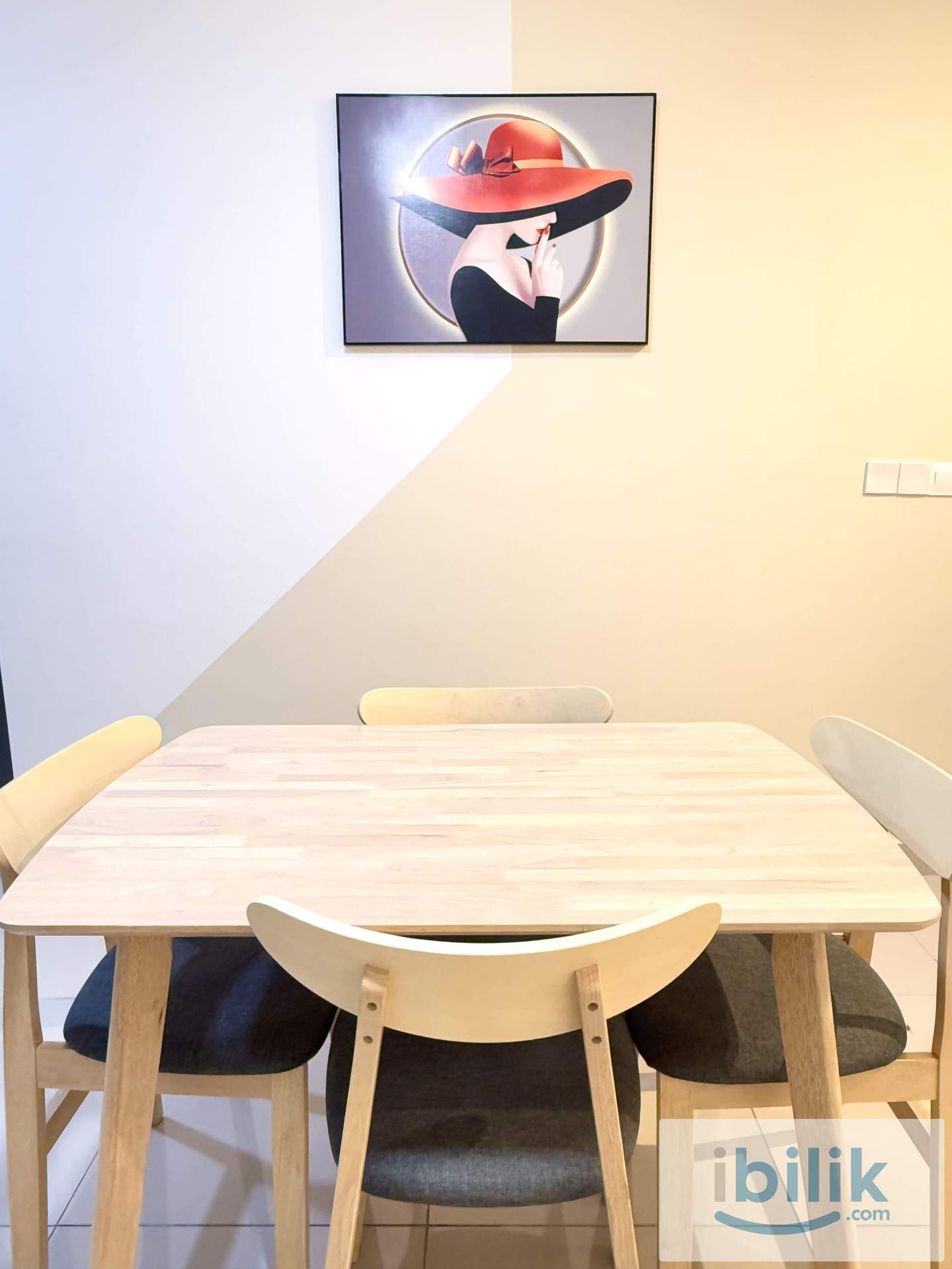 7 Min Walk to MRT & LRT Maluri, Fully Furnished Big Medium Room - Image 6
