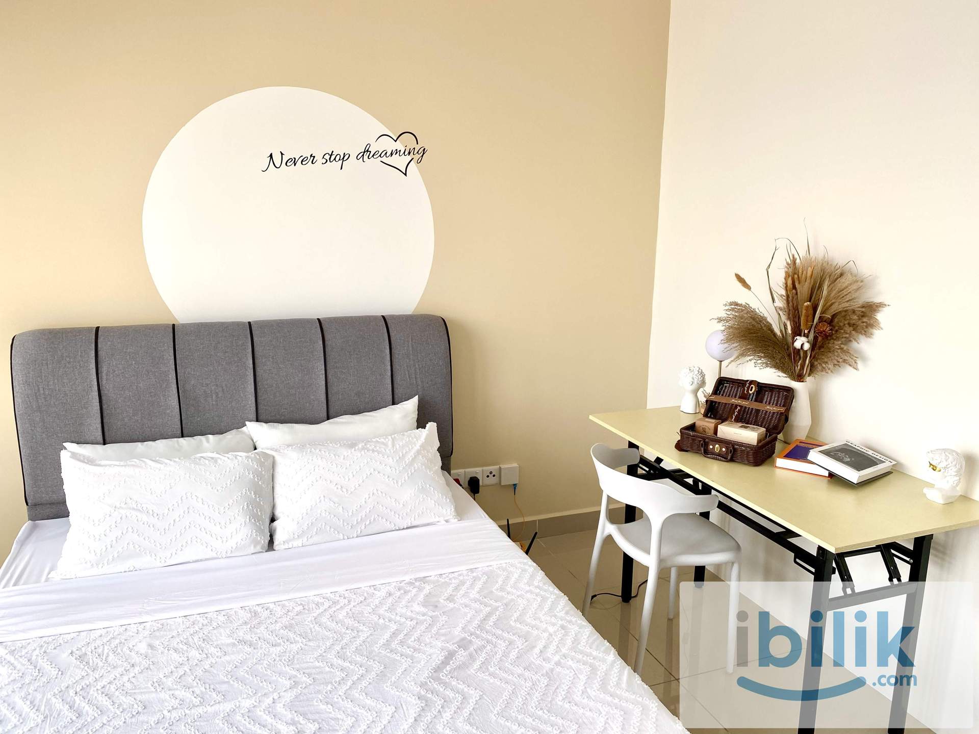 7 Min Walk to MRT & LRT Maluri, Fully Furnished Big Medium Room - Image 4