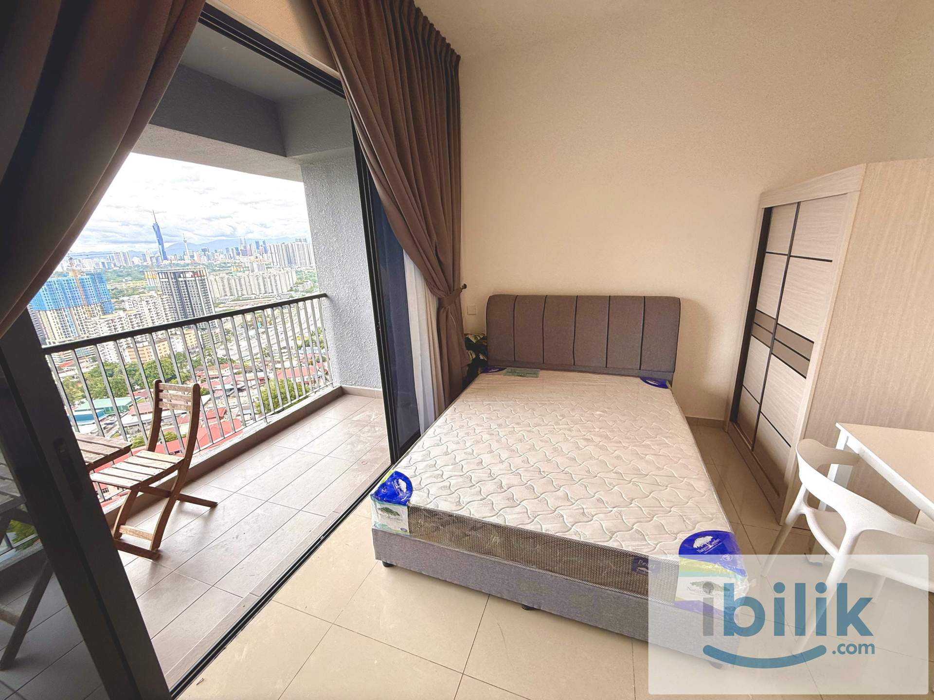 Unlimited Aircond Usage! Fully Furnished Balcony Room, Ready Move In, NIDOZ Residence - Image 1