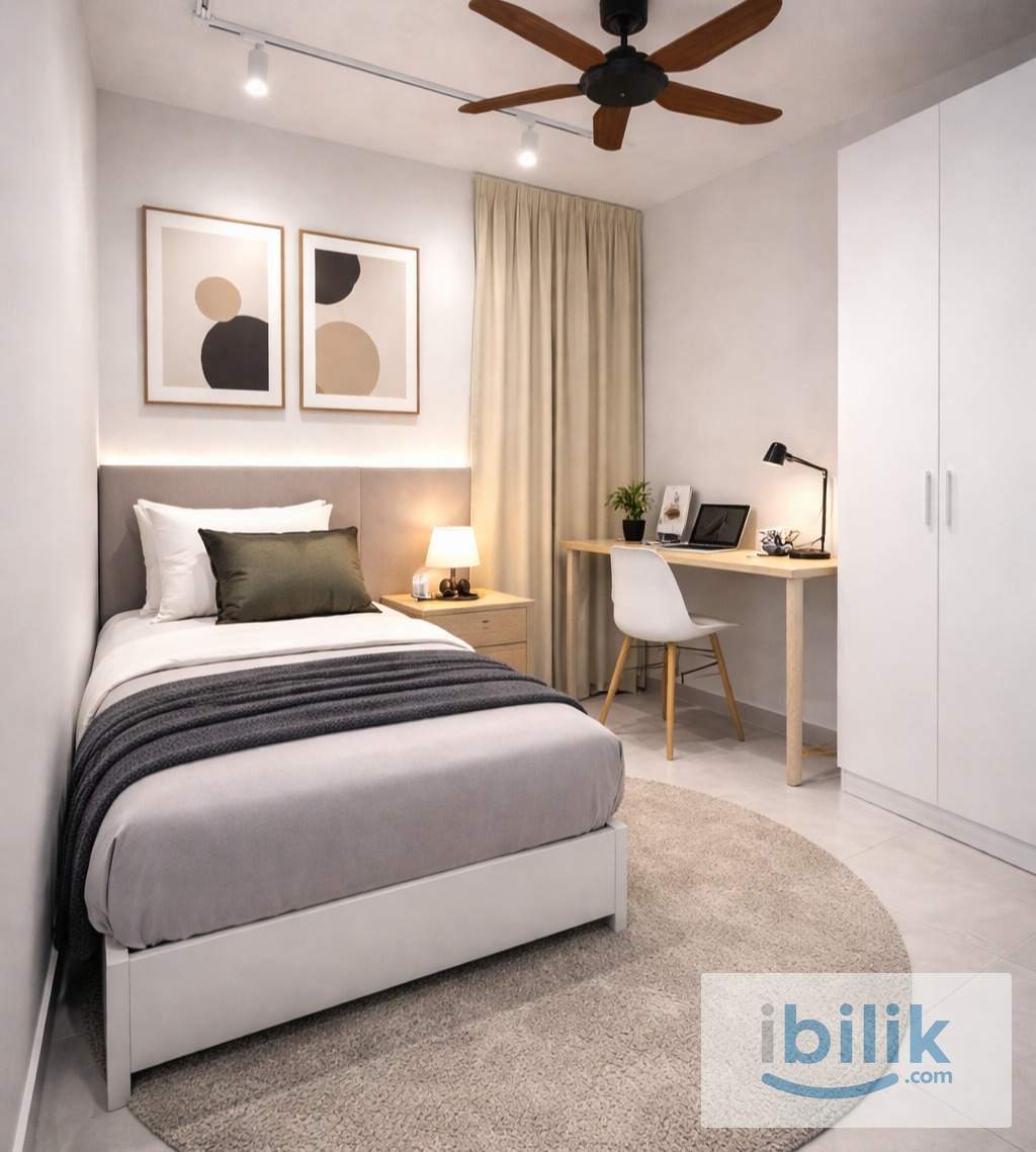 Cozy Fully Furnished Single Room Near MRT | KL City Centre | RM890 - Image 1