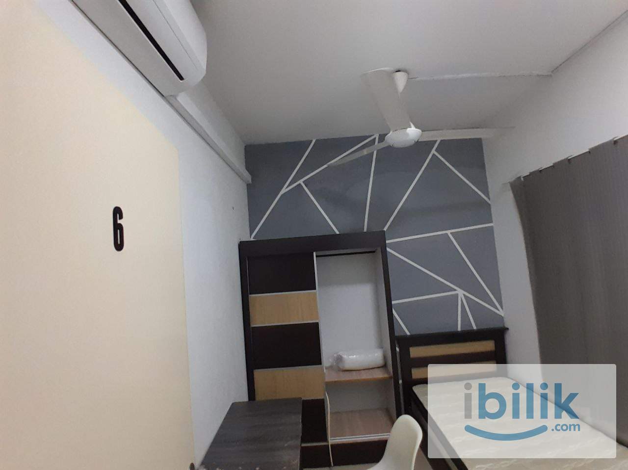 [Pacific Place] Near LRT, Free Utility Mixed Gender Unit Single Room with Aircond - Image 4