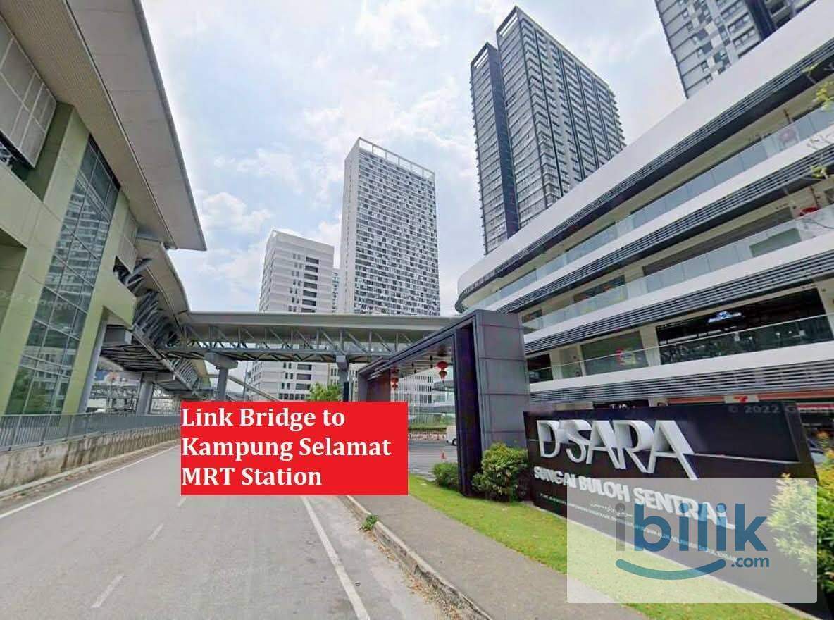 [D'sara Sentral] Link Bridge to MRT🏠Mixed Unit🌟Single Room with Aircond - Image 6