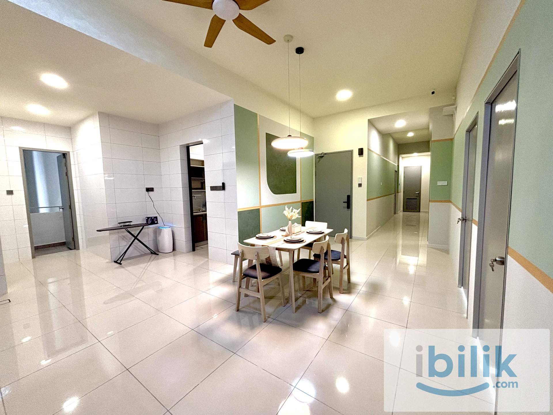 🔥 PREMIUM Penthouse Master Room @ The Era Duta North | Private Bathroom + Skyline View | Fully Furnished Co-Living - Image 5
