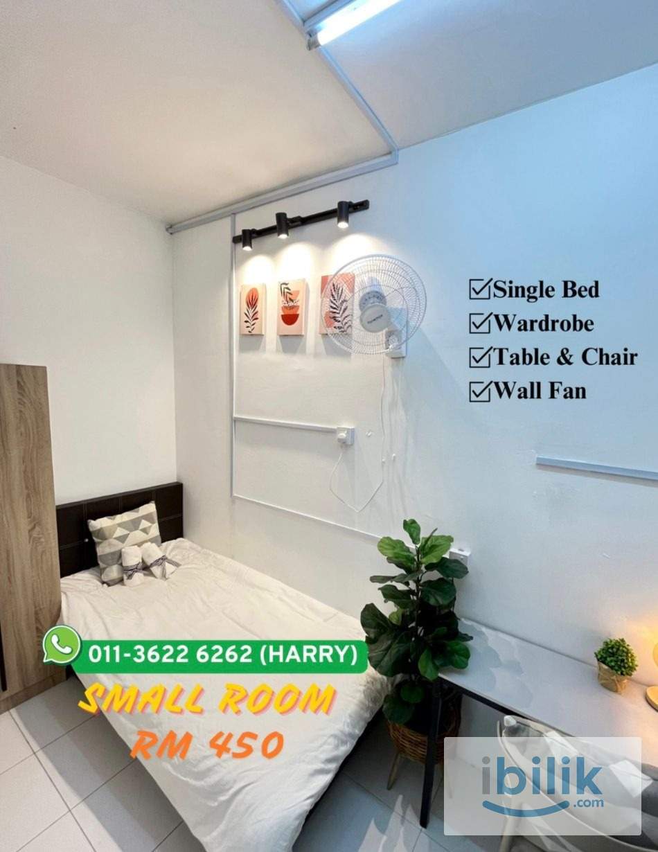 Perai SMALL ROOM FOR RENT at Prai Pinang Laguna Waterpark Condo🌟 RM 450 - Image 1