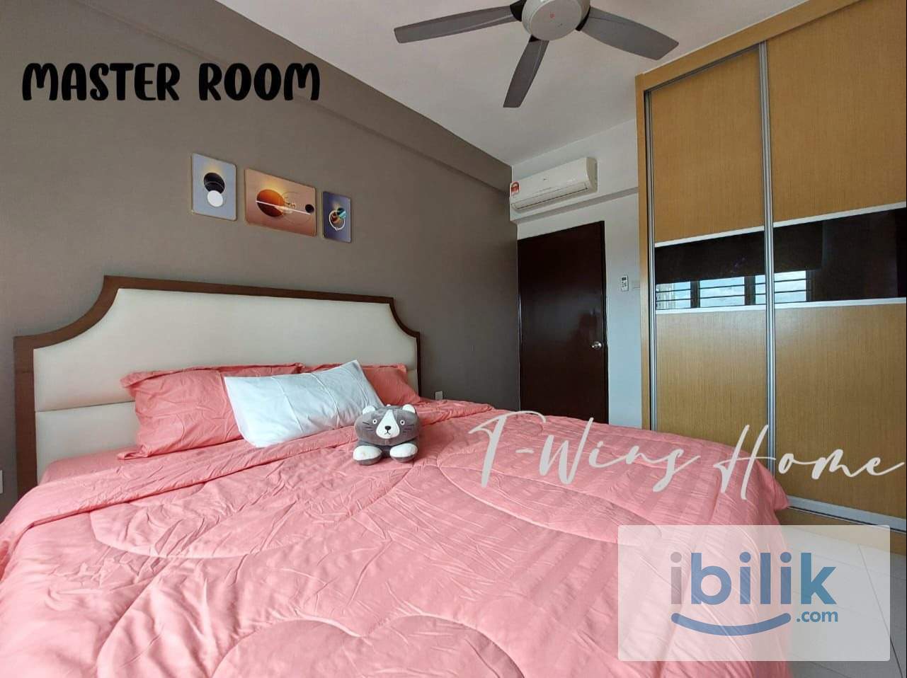 Perai FEMALE MASTER ROOM FOR RENT at Prai Pinang Laguna Waterpark Condo🌟 RM 750 (Female Unit) - Image 1