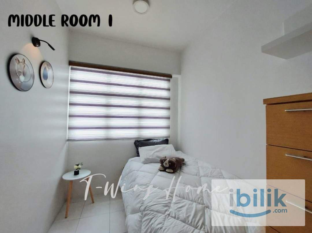 Perai MEDIUM ROOM FOR RENT at Prai Pinang Laguna Waterpark Condo🌟 RM 550 (Female Unit) - Image 1