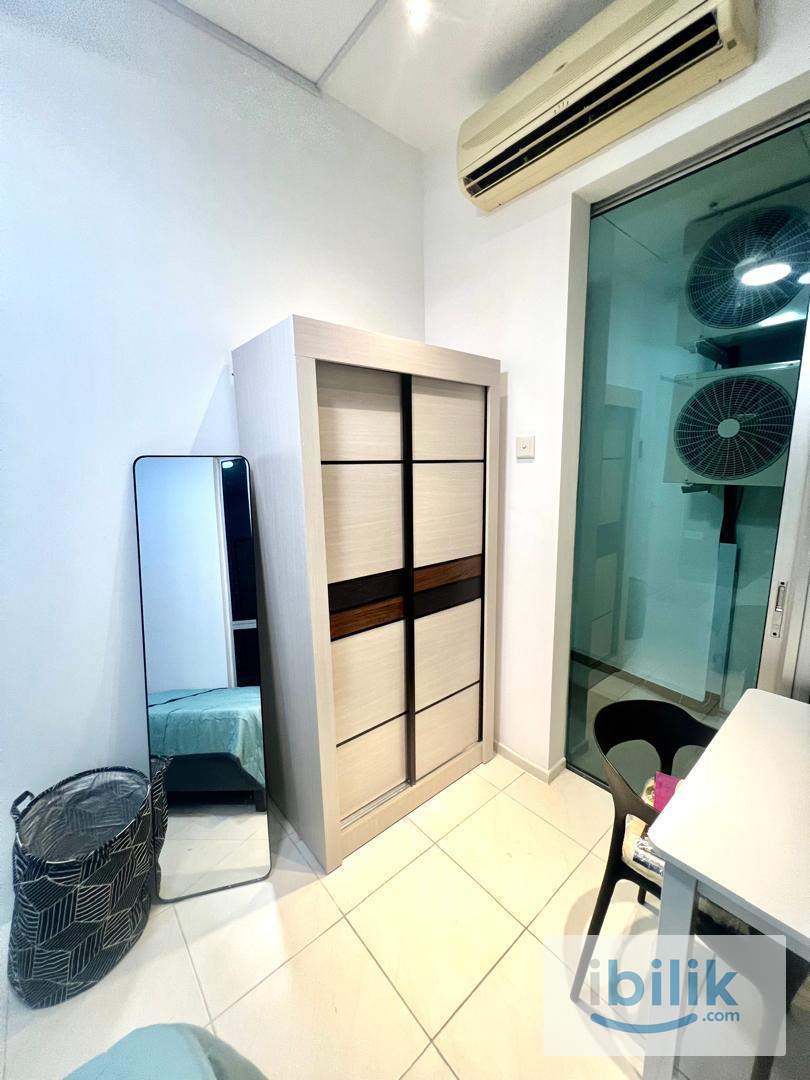 Newly Furnished Balcony Single Bedroom to Rent @ Casa Indah 2 @ Keyless Room @  5 mins walk to LRT @ Mix Unit - Image 9