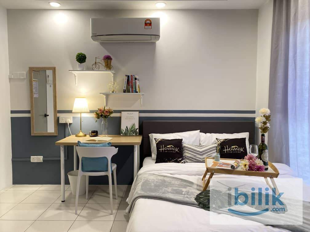 Middle Room Near LRT Bukit Jalil | Direct LRT to APU | Fully Furnished - Image 1
