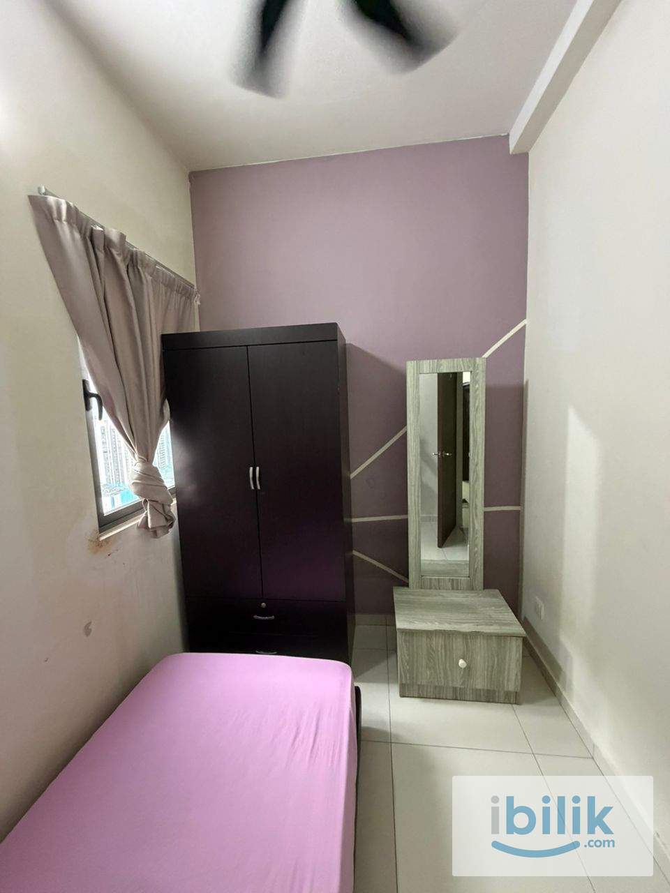 Female unit single room no ac fully furnished unit for rent - Image 1