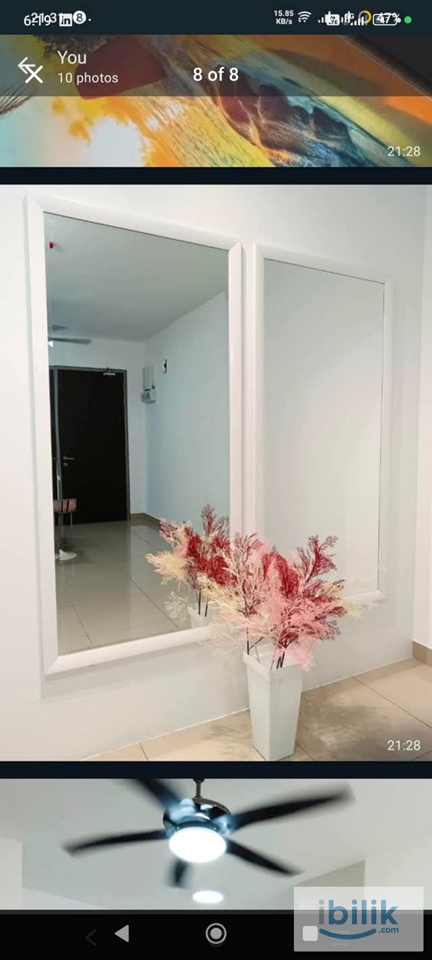 Twin Sharing Room (Female) @ M Vertica – 500m to MRT/LRT - Image 1