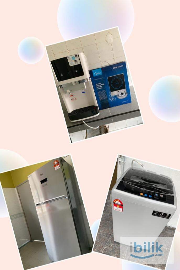Subang bestari landed house medium room attach bathroom, share with another 1 tenant only - Image 1