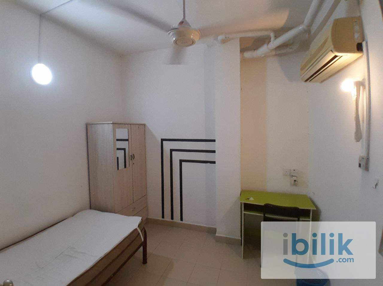 [Univ 360 Place] Single Room with Aircond Near Bus Stop direct to UPM, Hospital Serdang, The Mines Mall - Image 5