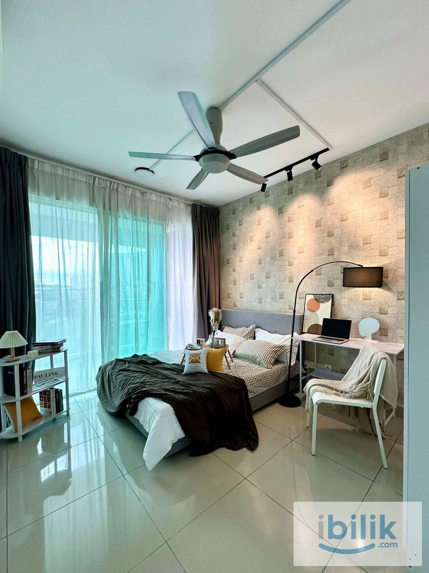 [Kiara Residence] All Chinese Unit Middle Room Rent Near LRT - Image 1