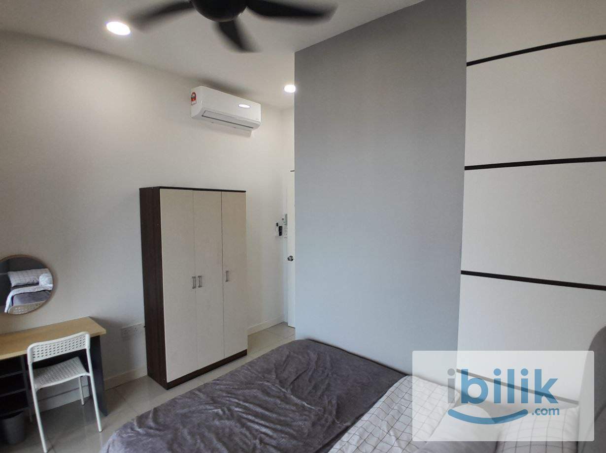 [Unio Residence]  Mixed Unit Middle Room with Aircond Rent Near MRT, Jinjang & Kepong Baru, Metro Prima - Image 6