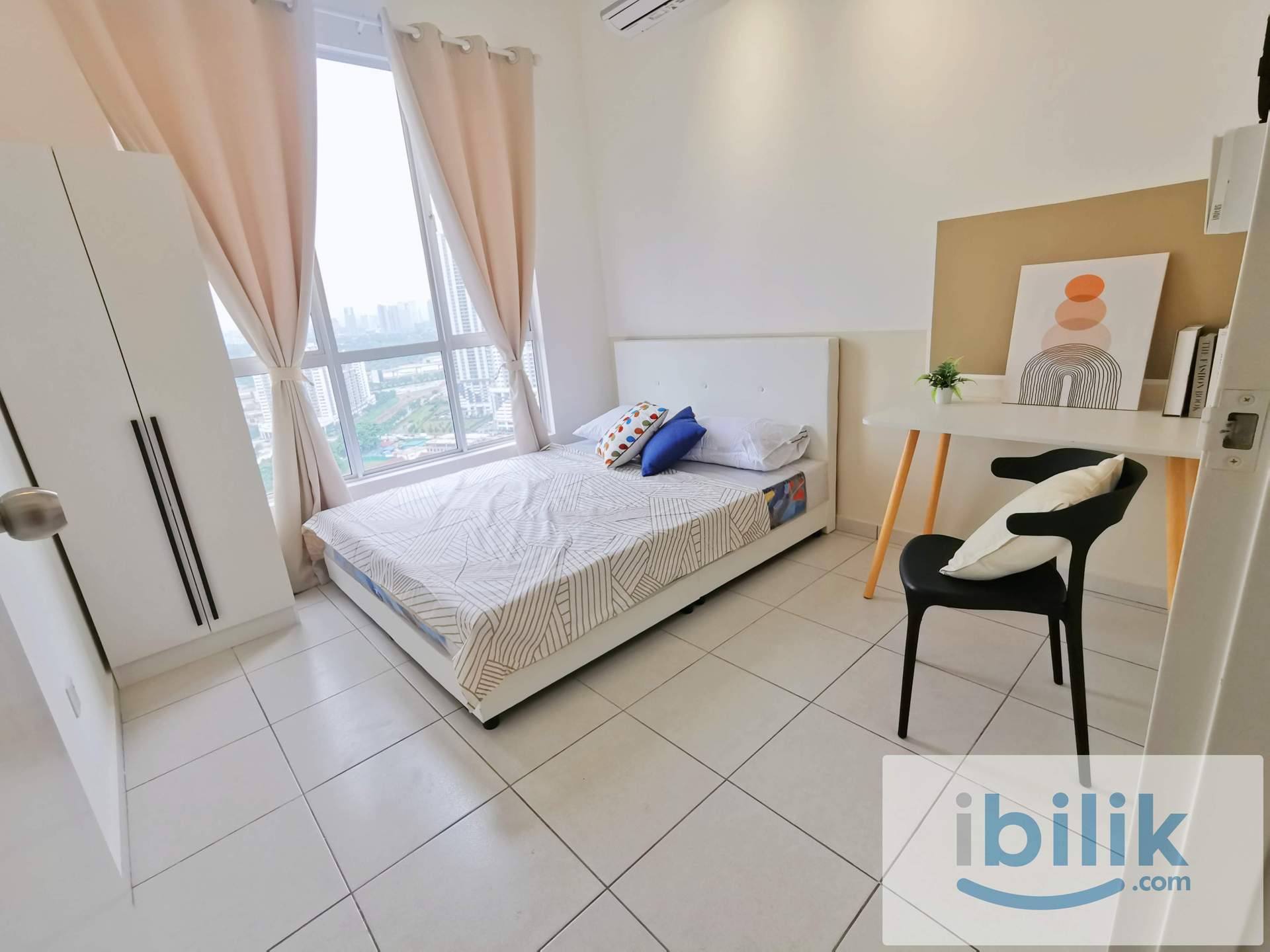 [Pixel City Sentral] New Renovate Unit Medium Room Share Bathroom Rent  - Image 1