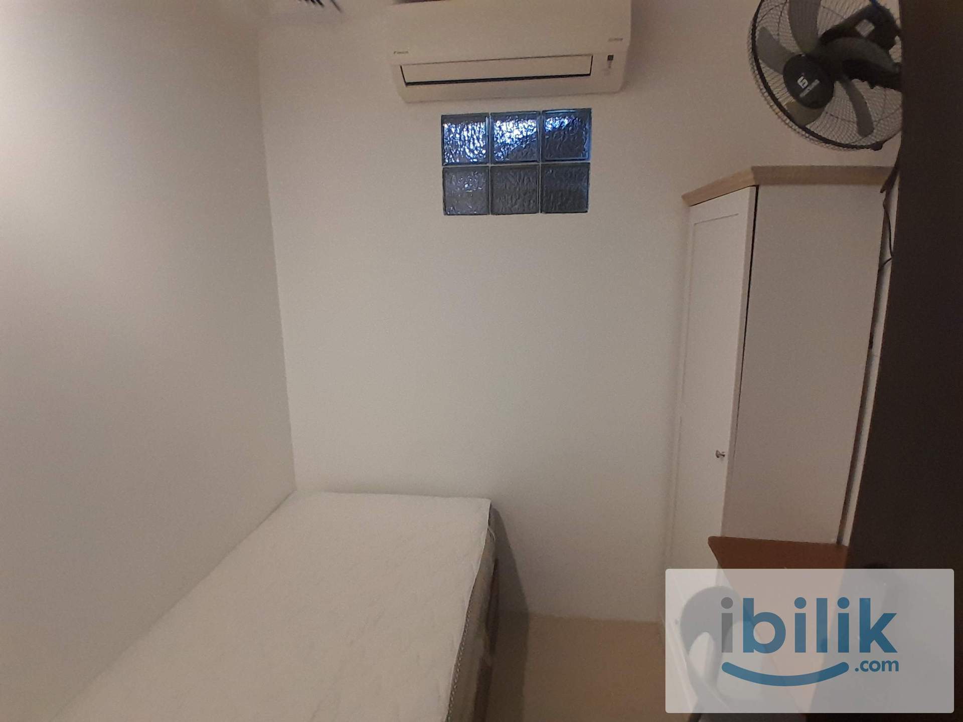 [D'Loft Hotel] Single Room with Aircond Rent Near Pasar Seni MRT & LRT - Image 1