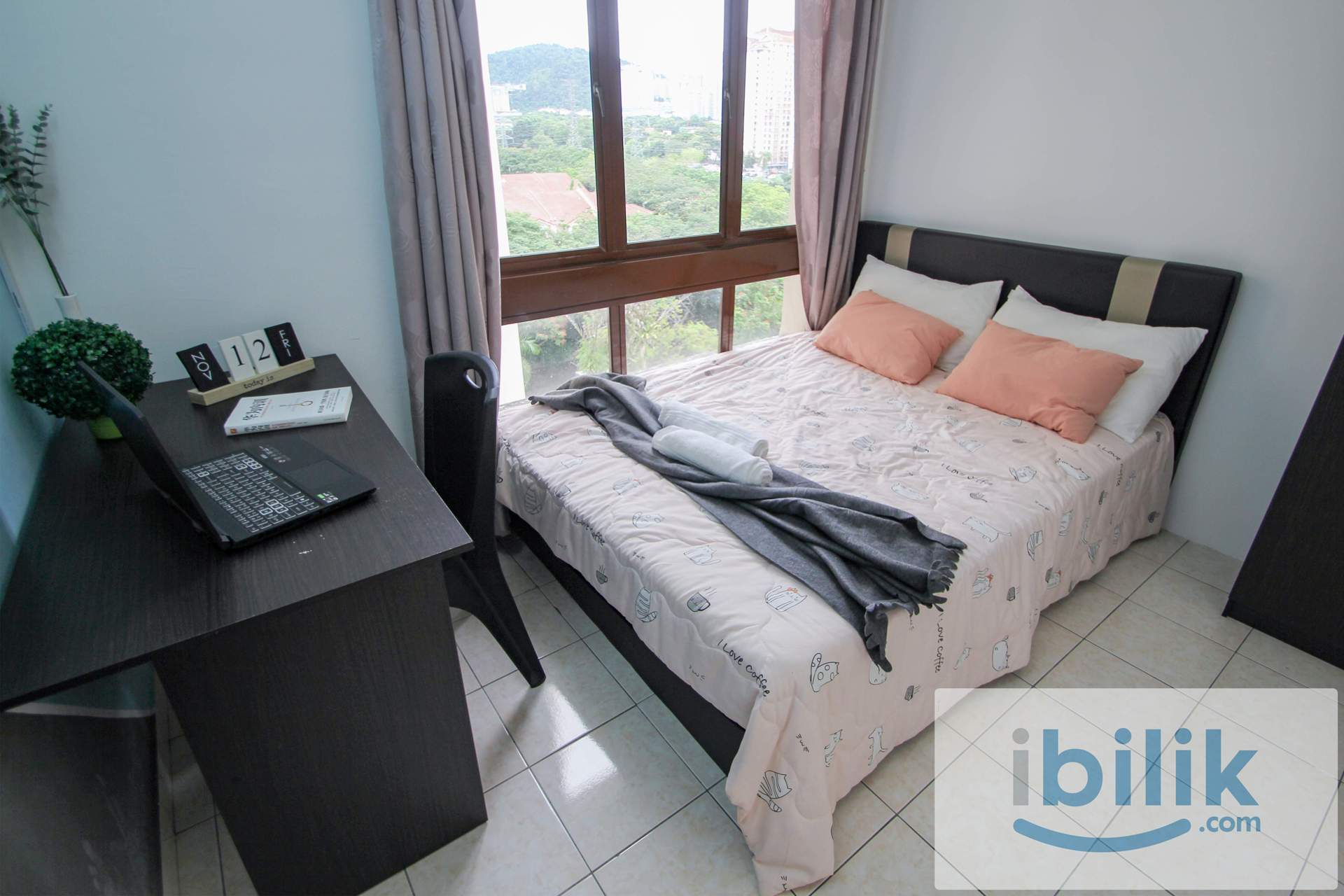 ‼️PROMO end 30 june‼️ Limited offer ✅🙋‍♀️Queenbed fully furnsihed ready move in - Image 1