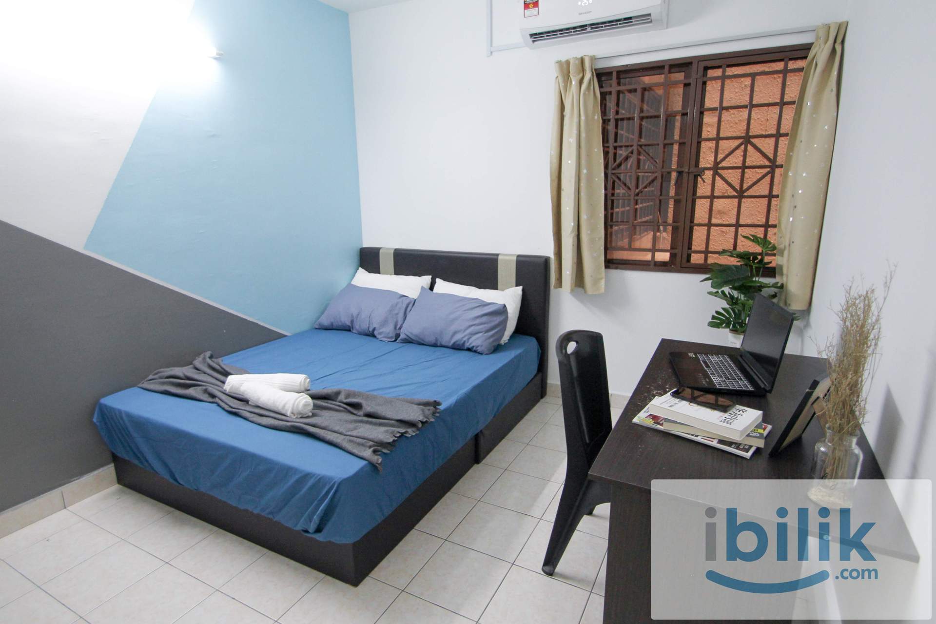 ‼️PROMO end 30 june‼️ Limited offer ✅🙋‍♀️Queenbed fully furnsihed ready move in - Image 1