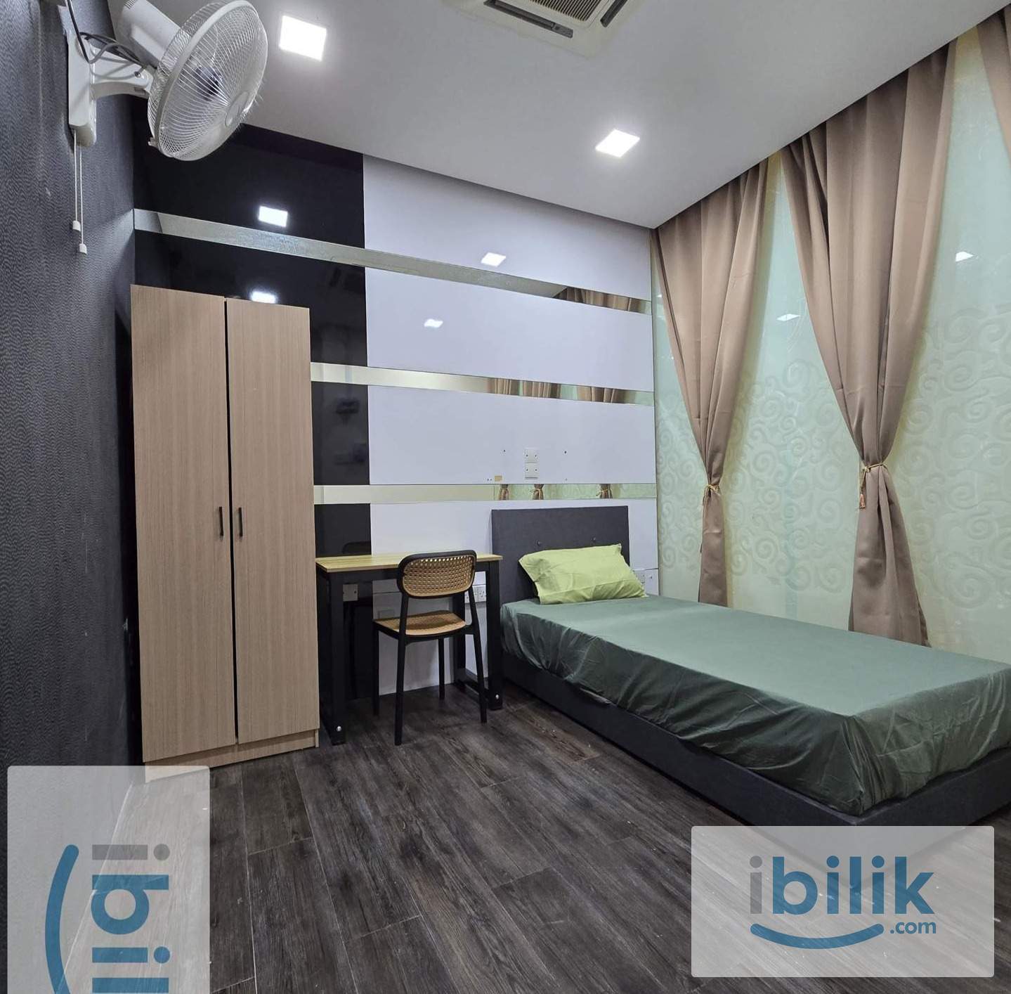 Single Aircond Room 3 min walk LRT Kelana Jaya Station - Image 2