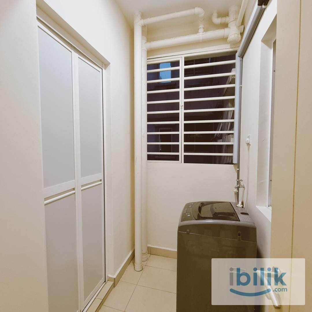 【Female】Big Medium Room Queen Bed RM800 @ Tiara Mutiara OKR, Fully Furnished, included utility.  - Image 7