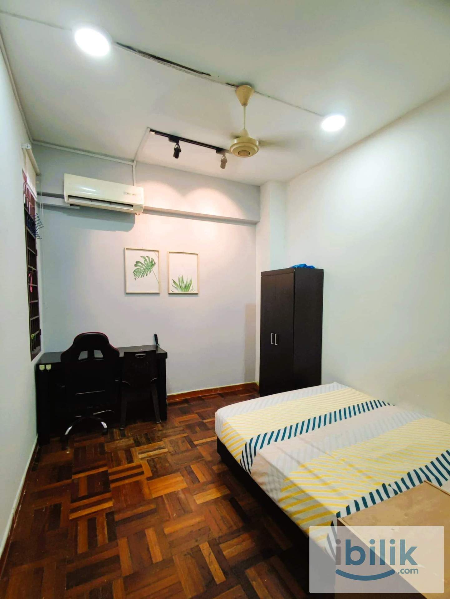 🔥Queen Size AC Bedroom,10min walk to BRT, Fully Furnished🔥Ridzuan Condominium, Bandar Sunway - Image 1