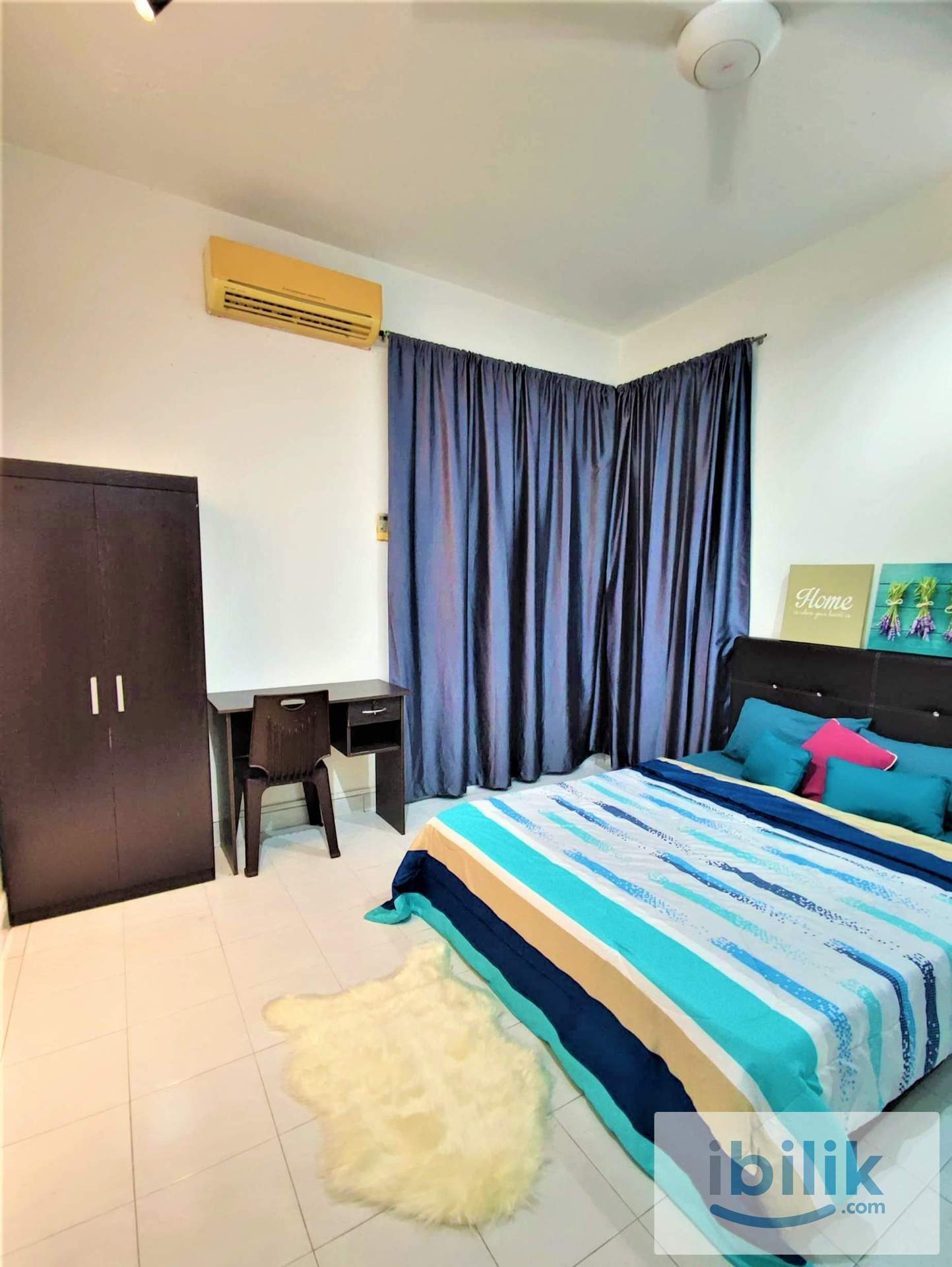 🔥Near UITM & Hospital Selayang 🔥 Female Only Fully Furnished Queen Size Bed AC Room at 162 Residency, Selayang - Image 1