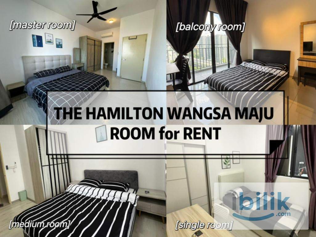‼️Promotion‼️Single Room @ The Hamilton Wangsa Maju 5 mins Walk To LRT Sri Rampai - Image 1