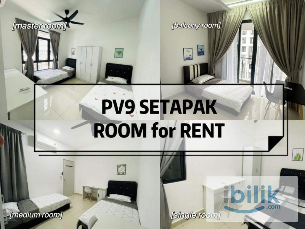 ‼️Promotion‼️Medium Room @ PV9 Taman Melati Beside TARC & 5 mins walk to LRT - Image 6