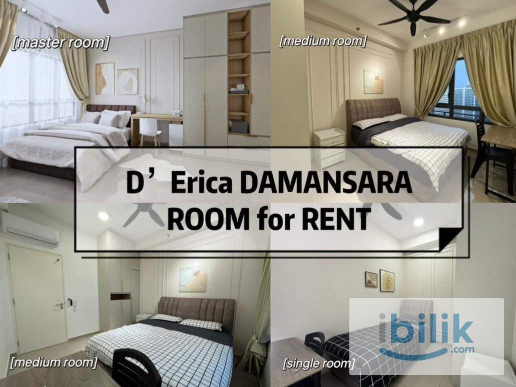 ‼️NO PARTITION UNIT‼️Master Room at D'Erica Damansara Perdana, Petaling Jaya 10 mins Drive To 1 Utama - Image 1