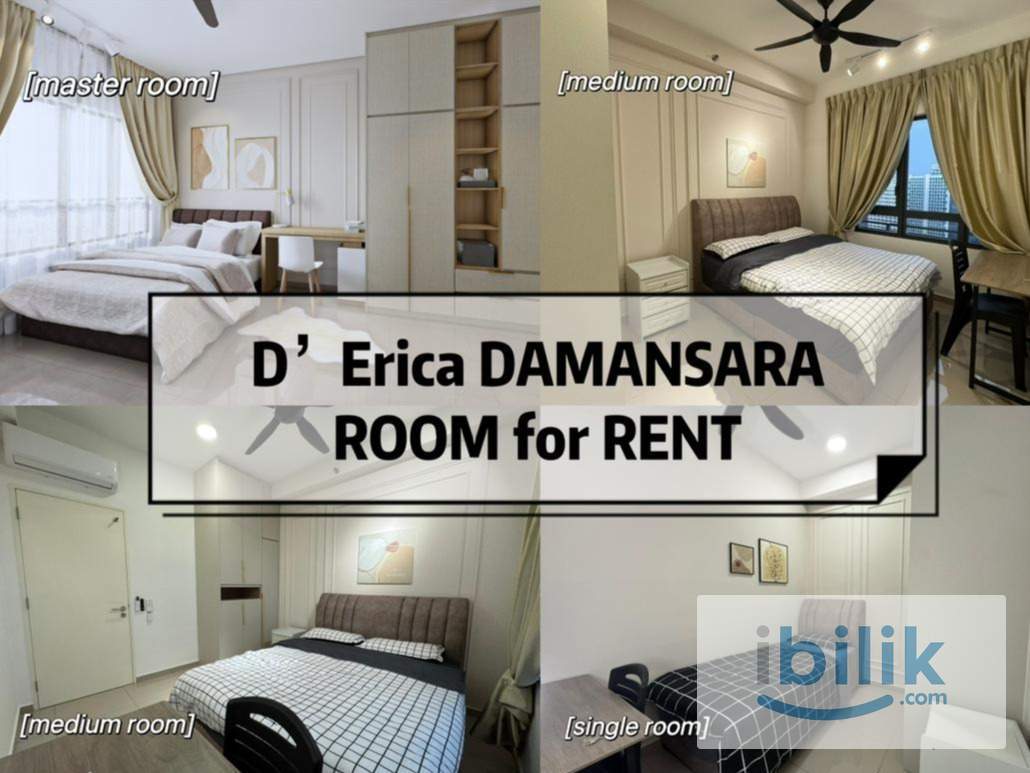 ‼️NO PARTITION UNIT‼️Medium Room at D'Erica Damansara Perdana, Petaling Jaya 10 mins Drive To 1 Utama - Image 1
